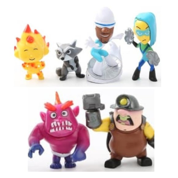 Pixar THE INCREDIBLE 2 Toys Minifigures, Fire Jack - Picture 6 of 8